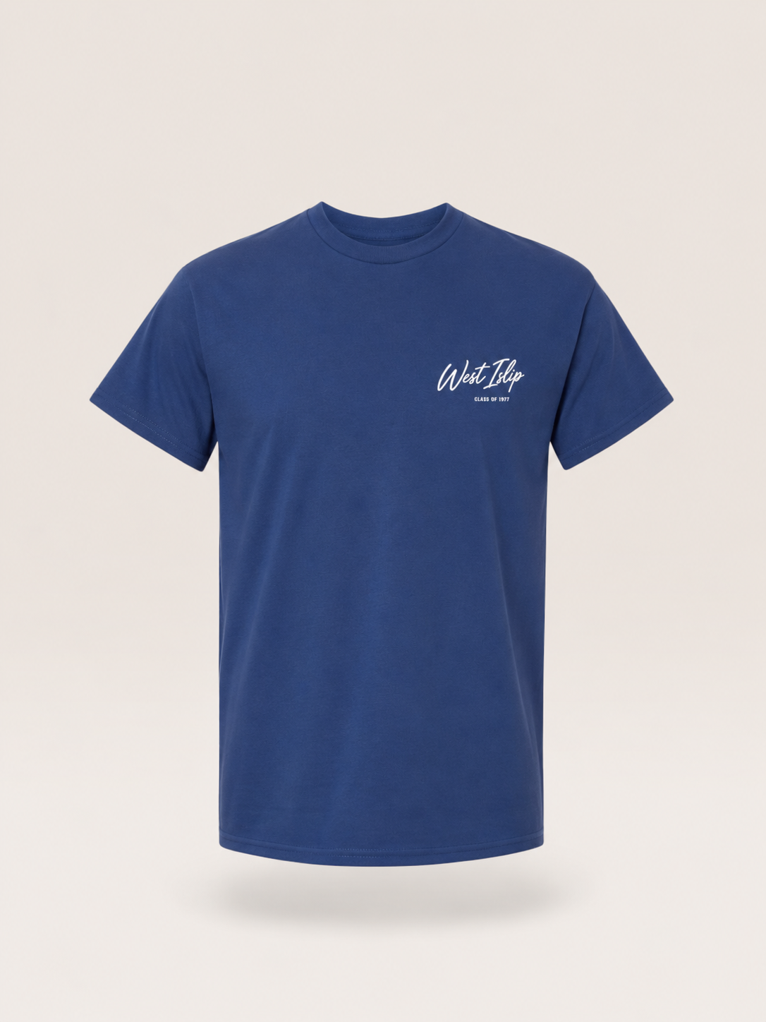 West Islip Class of 1977 — 50th Reunion "One More Round" Golf Shirt