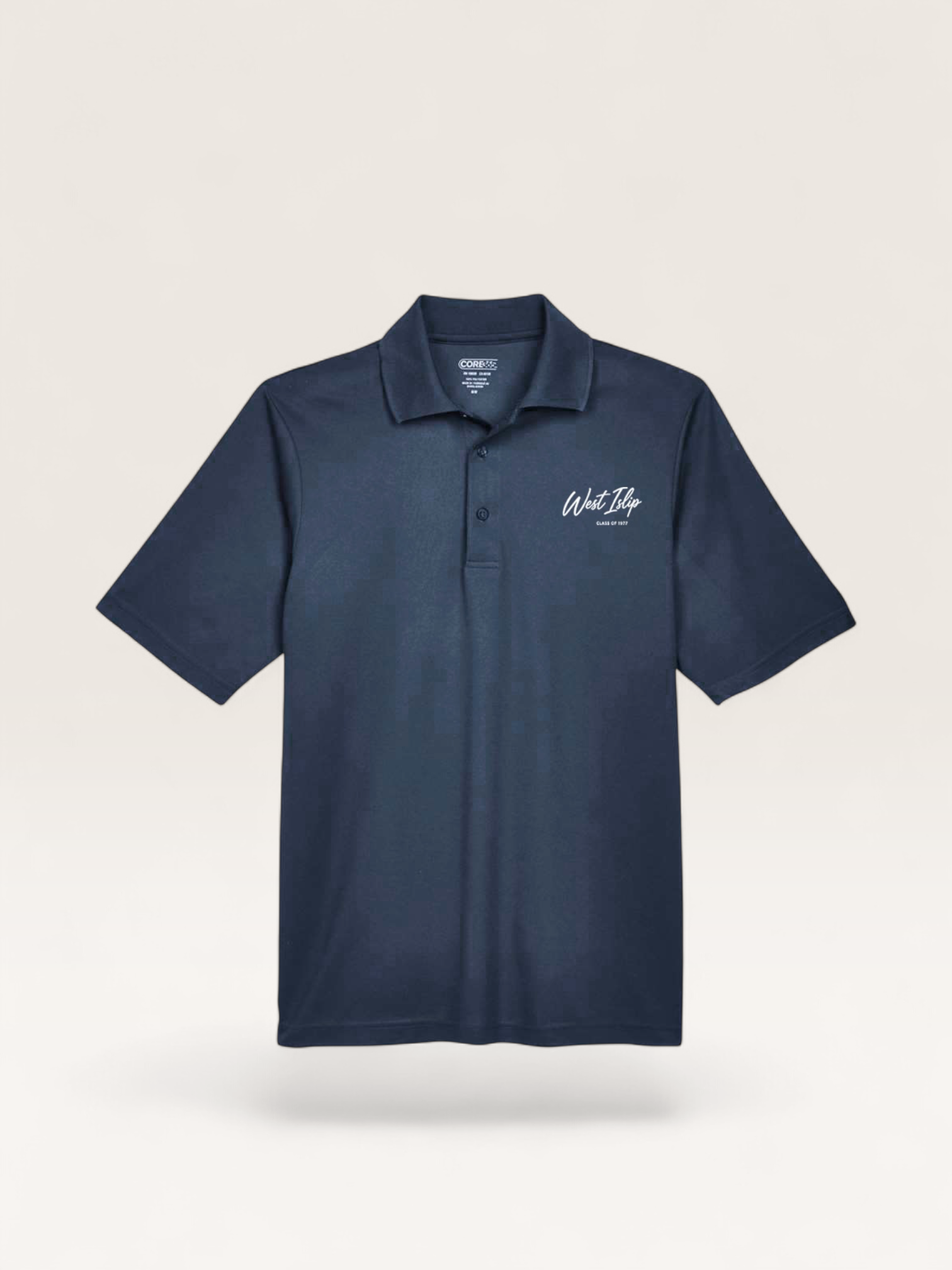 West Islip Class of 1977 — 50th Reunion Embroidered Performance Polo