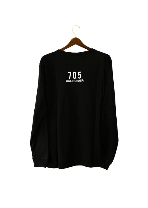 Plain black t-shirt placeholder