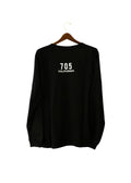 Plain black t-shirt placeholder