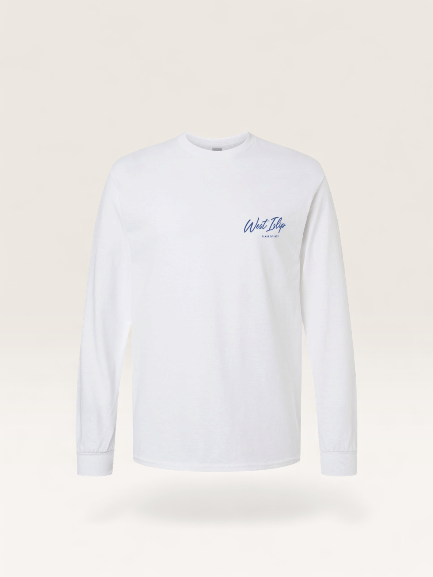 West Islip Class of 1977 — 50th Reunion Men's Long Sleeve Crew Neck